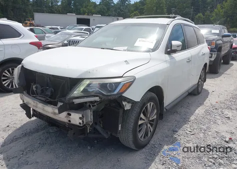 2017 Nissan Pathfinder S from USA, damaged, VIN 5N1DR2MN3HC684041